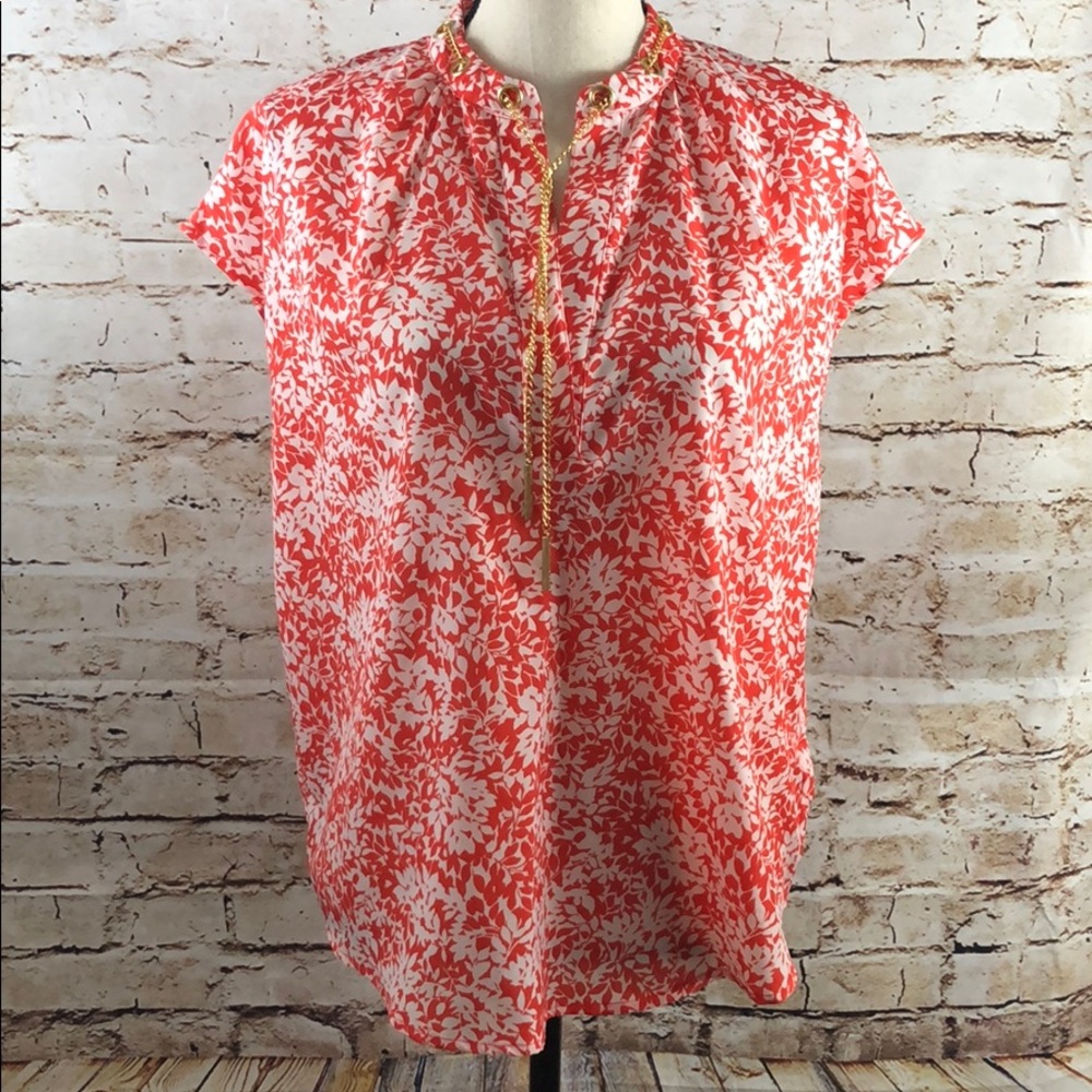Michael Kors Floral Blouse
